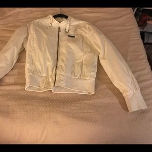 White members only jacket
